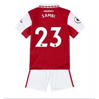 Arsenal Albert Sambi Lokonga #23 Fußballbekleidung Heimtrikot Kinder 2022-23 Kurzarm (+ kurze hosen)